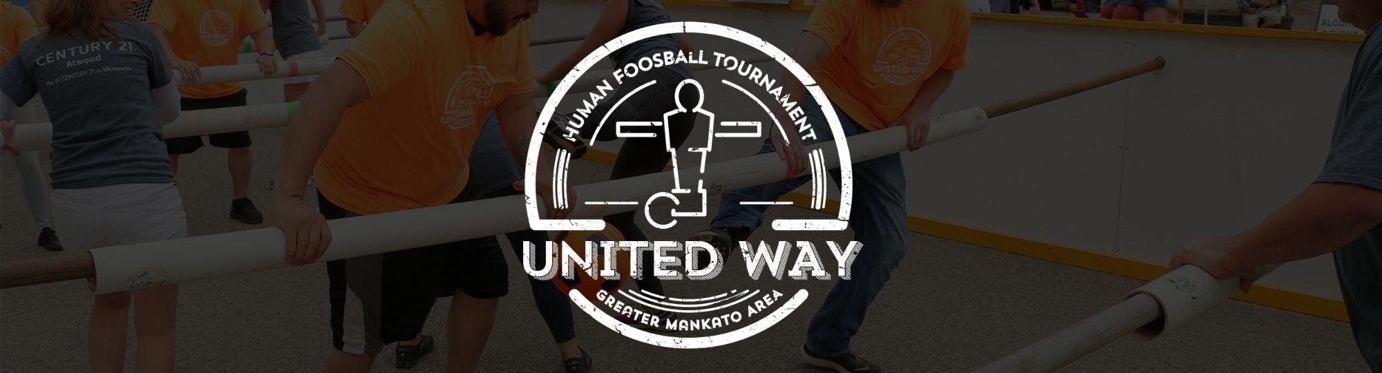 Human Foosball Greater Mankato Area United Way